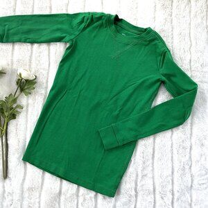NWOT Kids Primary Pajama PJ Top (Green) 8-9Y